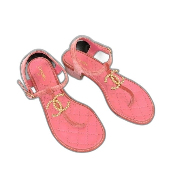 [ Chanel ] 샤넬 CC 쪼리 샌들