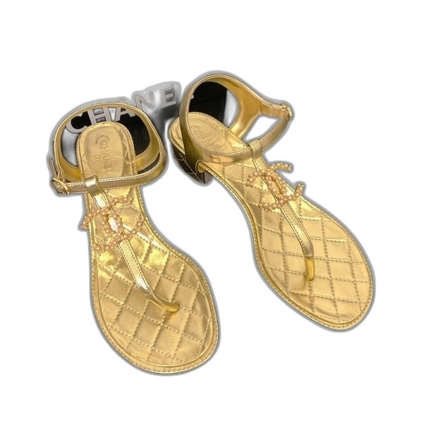 [ Chanel ] 샤넬 CC 쪼리 샌들