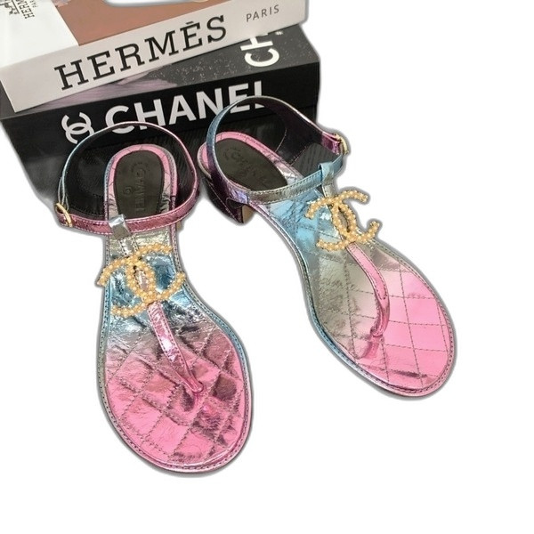 [ Chanel ] 샤넬 CC 쪼리 샌들