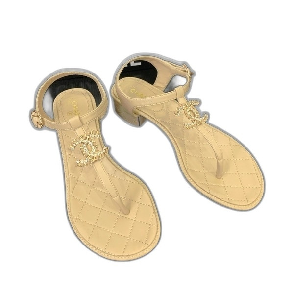 [ Chanel ] 샤넬 CC 쪼리 샌들