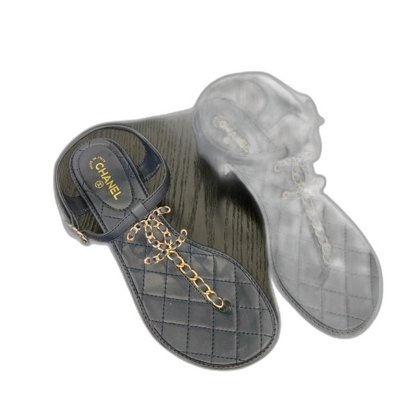 [ Chanel ] 샤넬 CC 체인 쪼리 샌들