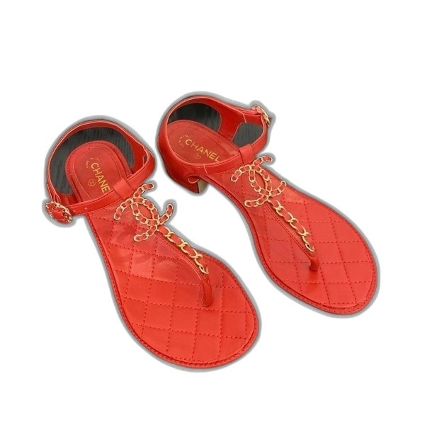 [ Chanel ] 샤넬 CC 체인 쪼리 샌들