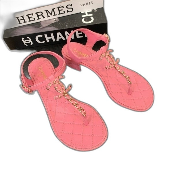 [ Chanel ] 샤넬 CC 체인 쪼리 샌들