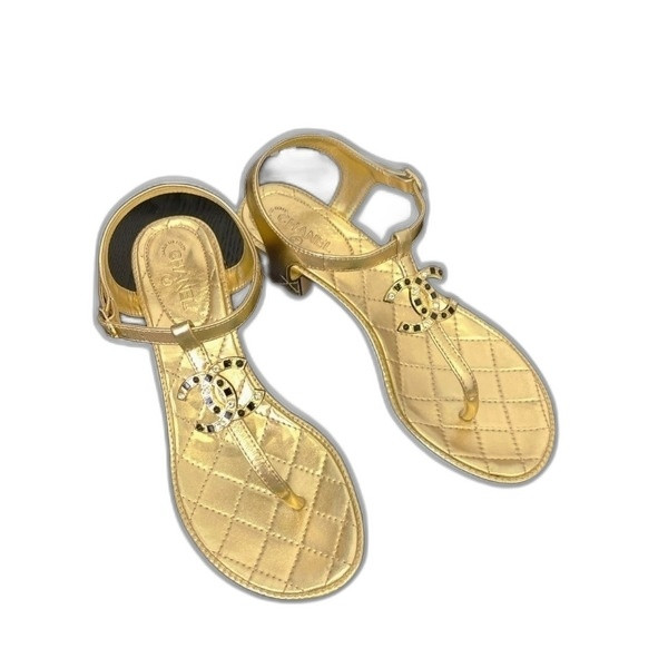 [ Chanel ] 샤넬 CC 쪼리 샌들