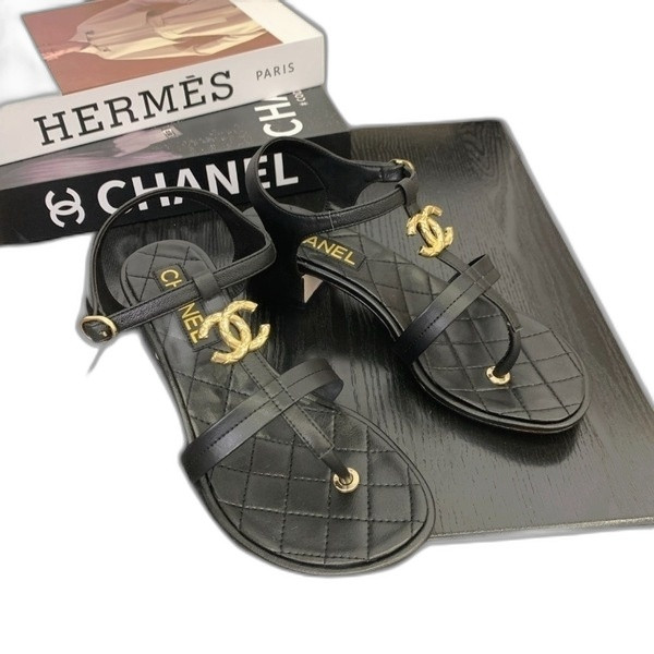[ Chanel ] 샤넬 CC 쪼리 샌들