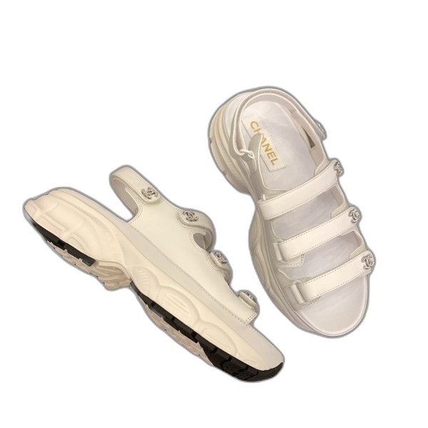 [ Chanel ] 샤넬 벨크로 샌들