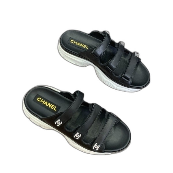 [ Chanel ] 샤넬 벨크로 샌들
