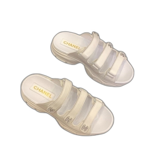 [ Chanel ] 샤넬 벨크로 샌들