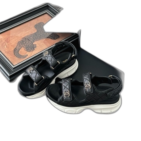 [ Chanel ] 샤넬 벨크로 샌들