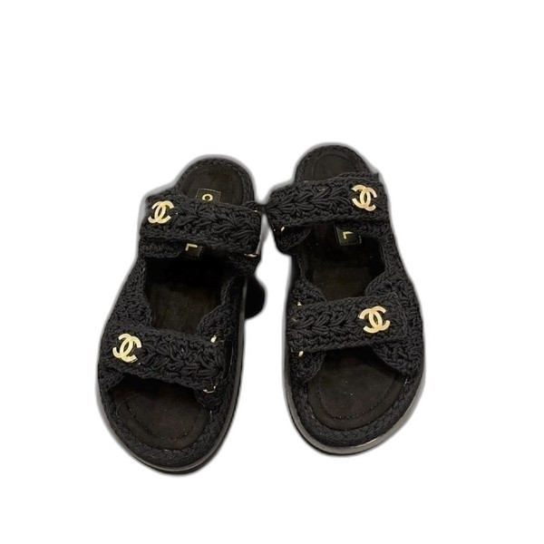 [ Chanel ] 샤넬 벨크로 샌들