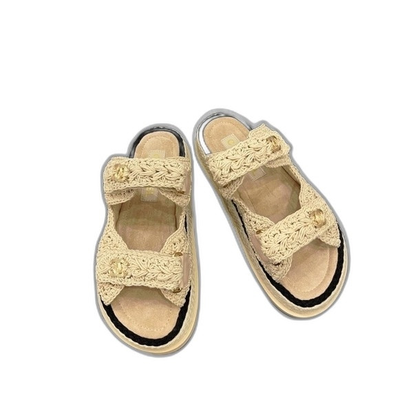 [ Chanel ] 샤넬 벨크로 샌들