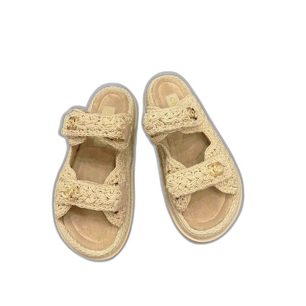 [ Chanel ] 샤넬 벨크로 샌들