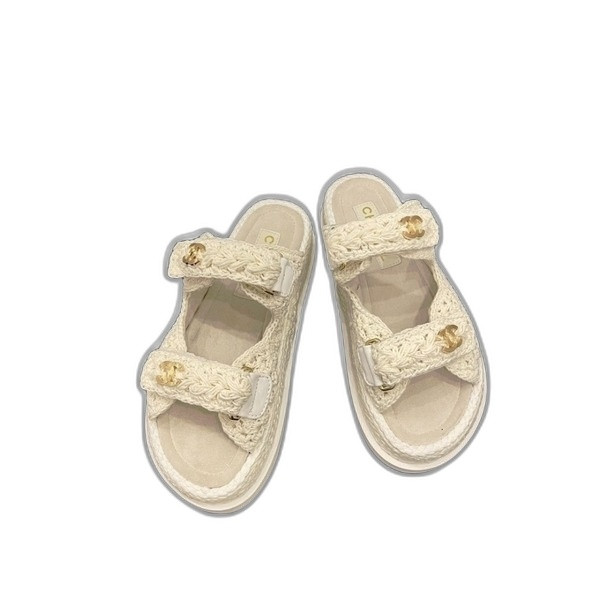 [ Chanel ] 샤넬 벨크로 샌들