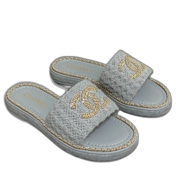 [ Chanel ] 샤넬 트위드 슬라이드