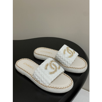 [ Chanel ] 샤넬 트위드 슬라이드