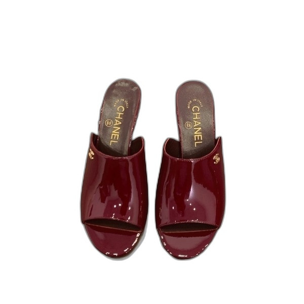 [ Chanel ] 샤넬 페이던트 뮬 힐