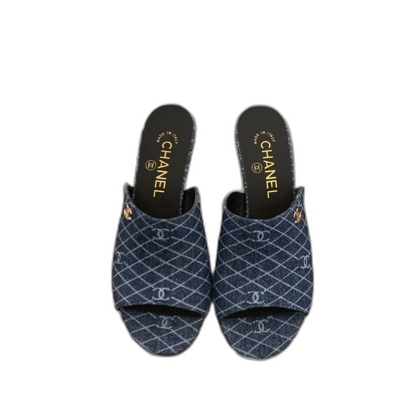 [ Chanel ] 샤넬 페이던트 뮬 힐