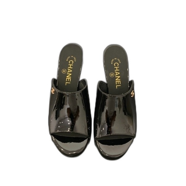 [ Chanel ] 샤넬 페이던트 뮬 힐