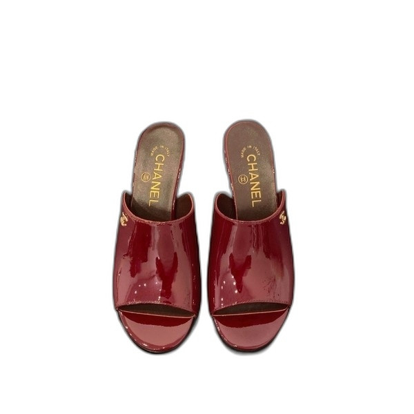 [ Chanel ] 샤넬 페이던트 뮬 힐