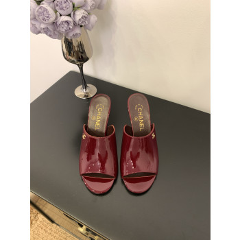 [ Chanel ] 샤넬 페이던트 뮬 힐