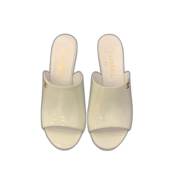 [ Chanel ] 샤넬 페이던트 뮬 힐