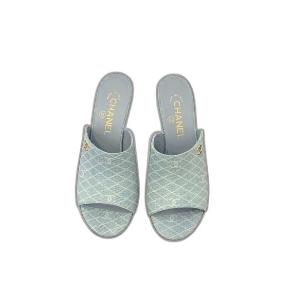 [ Chanel ] 샤넬 페이던트 뮬 힐