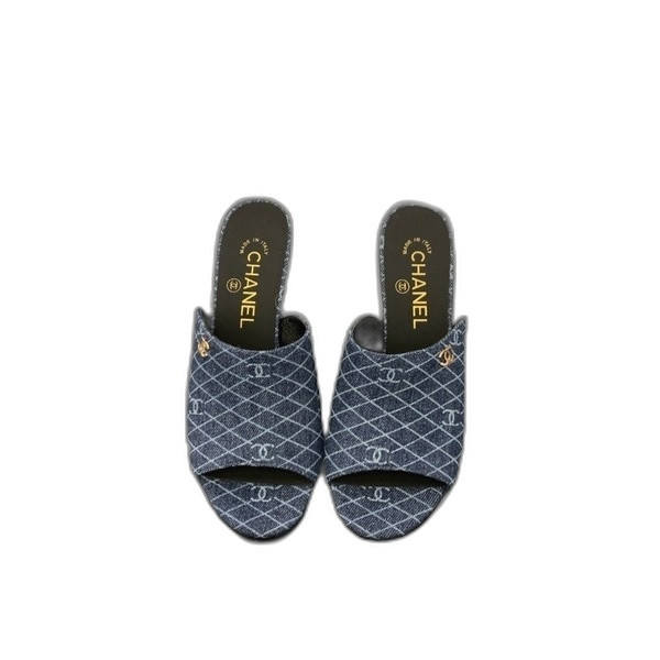 [ Chanel ] 샤넬 페이던트 뮬 힐