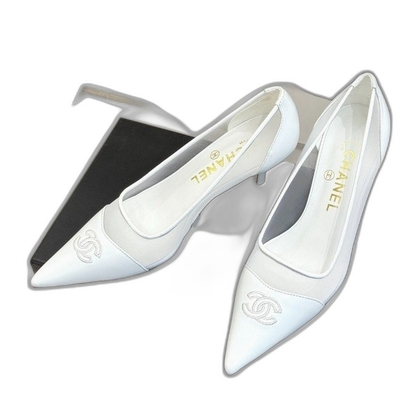 [ Chanel ] 샤넬 메쉬 스틸레토 힐