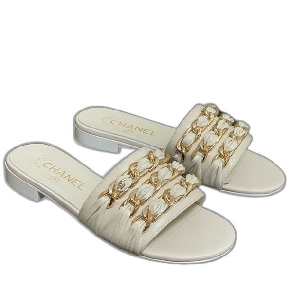 [ Chanel ] 샤넬 골드 체인 뮬