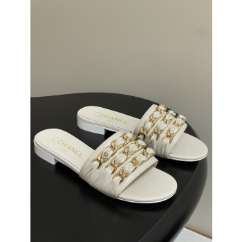 [ Chanel ] 샤넬 골드 체인 뮬