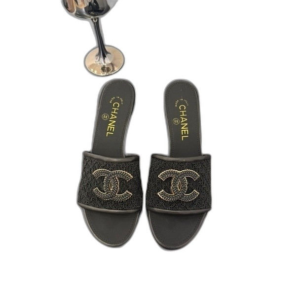 [ Chanel ] 샤넬 CC 뮬 힐