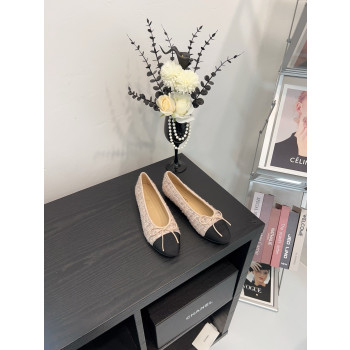 [ 샤넬 ] 트위드 발레리나 플랫