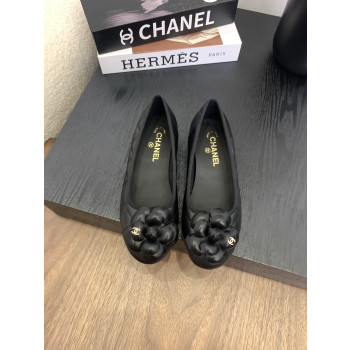 [ Chanel ] 샤넬 까멜리아 플랫 슈즈