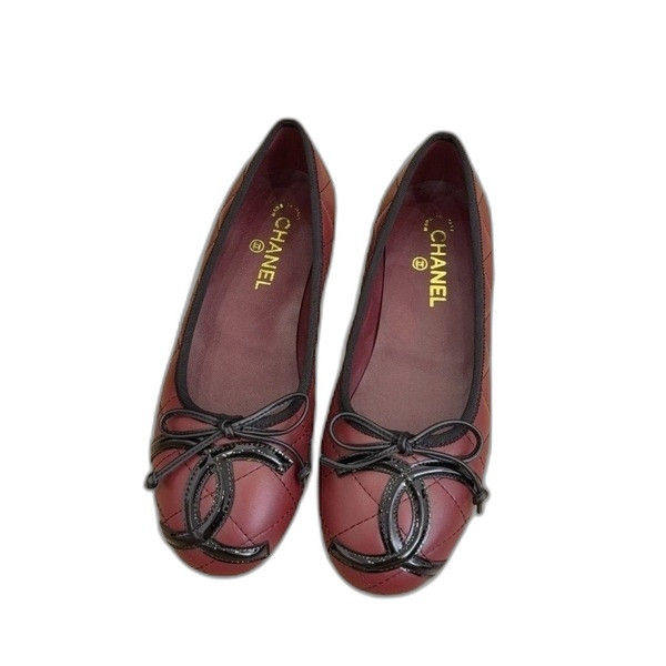 [ Chanel ] 샤넬 깜봉 발레리나 플랫 슈즈