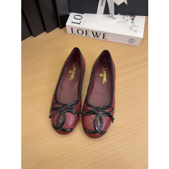 [ Chanel ] 샤넬 깜봉 발레리나 플랫 슈즈