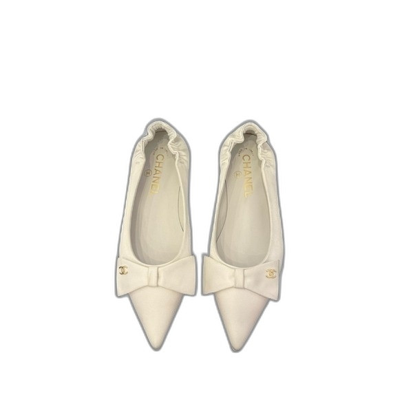 [ Chanel ] 샤넬 리본 스틸레토 플랫
