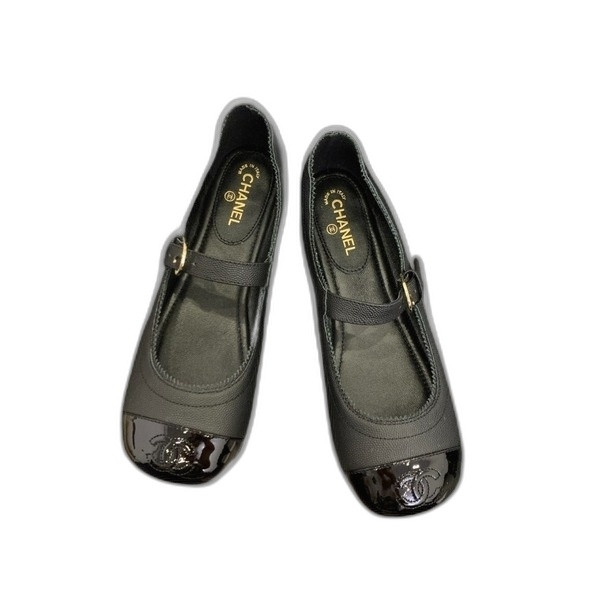 [ Chanel ] 샤넬 메리제인 플랫 슈즈