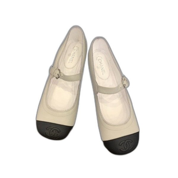 [ Chanel ] 샤넬 메리제인 플랫 슈즈