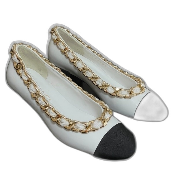 [ Chanel ] 샤넬 체인 메리제인 힐