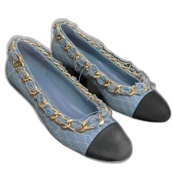 [ Chanel ] 샤넬 체인 메리제인 힐