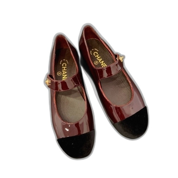 [ Chanel ] 샤넬 메리제인 플랫슈즈