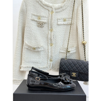 [ Chanel ] 샤넬 까멜리아 스트랩 메리제인