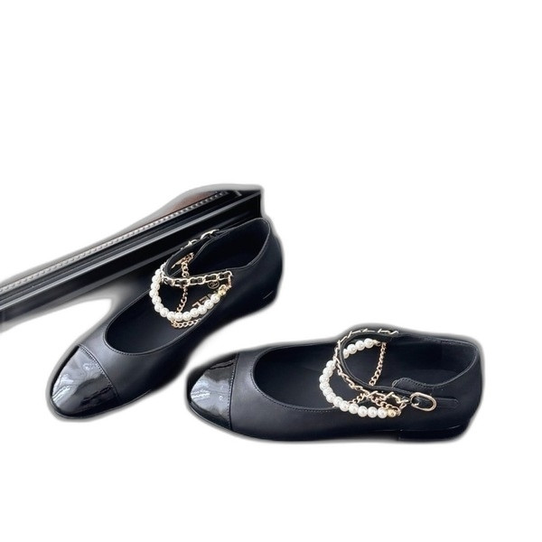 [ Chanel ] 샤넬 체인 메리제인 플랫
