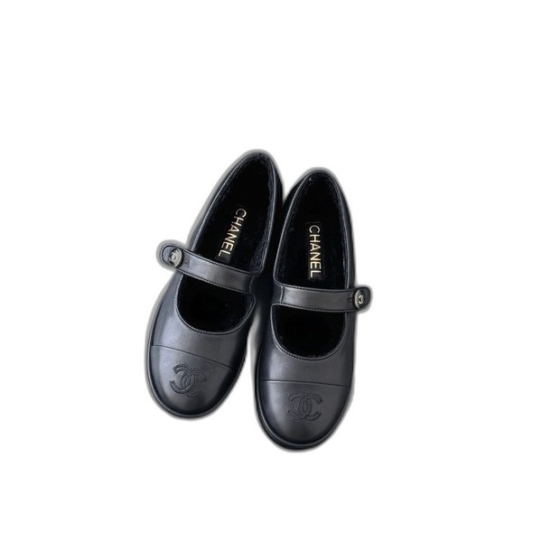 [ Chanel ] 샤넬 양털 메리제인 플랫