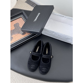 [ Chanel ] 샤넬 양털 메리제인 플랫