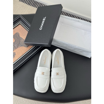 [ Chanel ] 샤넬 퀼팅 플랫폼 모카신