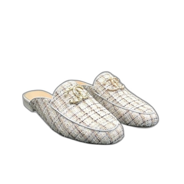 [ 샤넬 ] 2025 CC로고 트위드 블로퍼