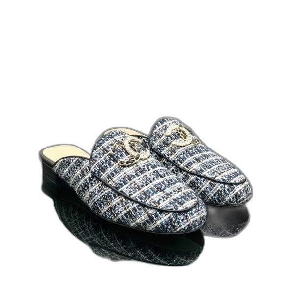 [ 샤넬 ] 2025 CC로고 트위드 블로퍼