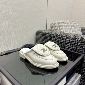 [ 샤넬 ] CC로고 로퍼 뮬