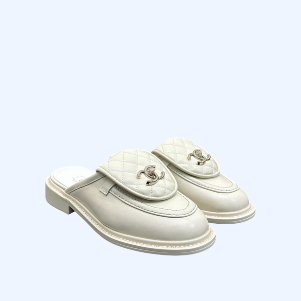 [ 샤넬 ] CC로고 로퍼 뮬